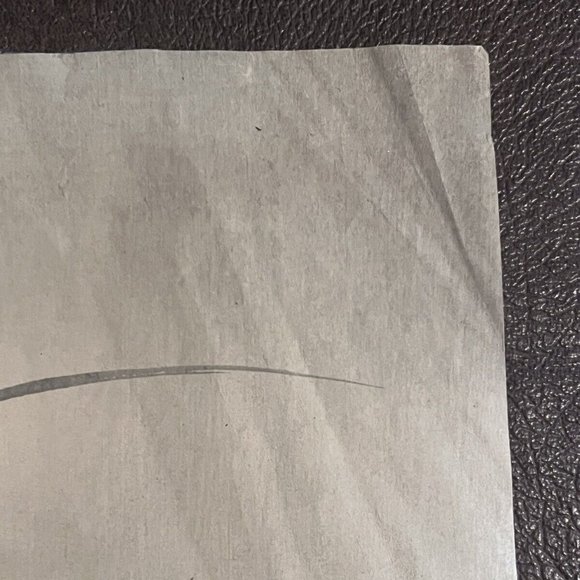 JAPANESE INK ON PAPER PAINTING FT DUCKS IN A FIELD OF REEDS W/ FULL MOON SIGNED - Picture 5 of 10